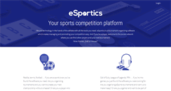 Desktop Screenshot of esportics.com