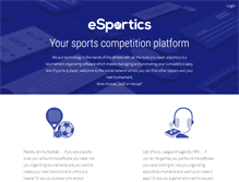 Tablet Screenshot of esportics.com